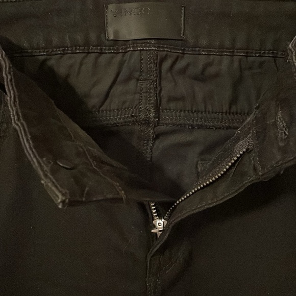 VINCE | Women’s Black Denim Skinny Ankle Zip Jeans Size 30 - Picture 5 of 8